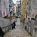 Escadaria na Lisboa city