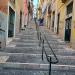 Escadaria na Lisboa city