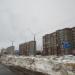 Разделительная полоса в городе Череповец
