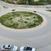 Roundabout in Tirana city