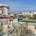 Pedestrian overpass in Durrës city