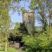 Ruins of St John's Church in Nottingham city