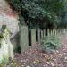 Ruins of St John's Churchyard in Nottingham city