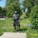 Скульптура М. В. Ломоносова в городе Москва