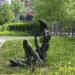 Скульптура Дон Кихота в городе Москва