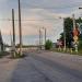 Железнодорожный переезд в городе Электрогорск