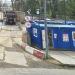 КПП со шлагбаумом строящегося электродепо «Столбово» в городе Москва