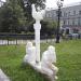 Скульптура персонажей сказки «Курочка Ряба» в городе Москва