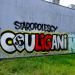 Graffiti in Łódź city