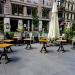 Letni ogródek Fabryki Krawatów Bistro in Łódź city