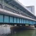 Temmabashi (Tenmabashi) bridge in Osaka city