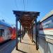 Временные деревянные платформы станции МЦД Подрезково в городе Химки