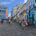 Largo do Pelourinho na Salvador city