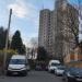 Burrows Court Tower Block in Nottingham city