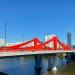 Автомобильный мост через реку Москву в городе Москва