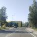 Железнодорожный переезд в городе Приозерск