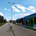 Peron in Olsztyn city