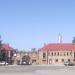 Проходная мебельно-деревообрабатывающего комбината в городе Приозерск