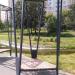 Три треугольных перголы-скамейки в городе Москва