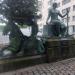 Figuren der Muelheimer Schiffahrtbrunnens in Stadt Köln