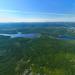 Reservoir lake in Magadan city