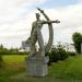 Скульптура «Рабочий» в городе Глубокое