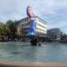 Lifesaver fountain by Niki de Saint-Phalle  in Duisburg city