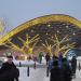 Купол-навес торгового центра «Павелецкая Плаза» в городе Москва