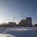 Строящийся жилой дом в городе Череповец