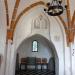 The historic interior of the church