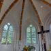 The historic interior of the church