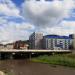 Автомобильный мост через реку Майму в городе Горно-Алтайск