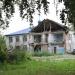 Полузаброшенное здание бывшей средней школы № 11 в городе Барнаул
