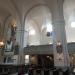 Historic interior of the church in Stockholm city