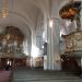 Historic interior of the church in Stockholm city