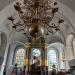 Historic interior of the church in Stockholm city