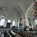 Historic interior of the church in Stockholm city