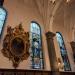 Historic interior of the church in Stockholm city