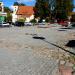 Kontury fundamentów dawnej zabudowy in Olsztynek city