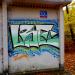 Graffiti in Łódź city