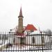 Крыльцо с пушкой в городе Гатчина