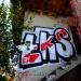 Graffiti in Łódź city