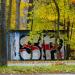 Graffiti in Łódź city
