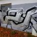 Graffiti in Łódź city