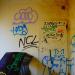 Graffiti in Łódź city
