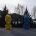 Скульптури левів (uk) в городе Винники