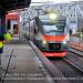 Renovated Moskva-City railway station, MCD1 in Moscow city