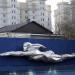 Скульптура пловца в городе Воронеж