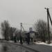 Автобусная остановка в городе Пудость