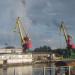 Портальный кран TAKRAF в городе Череповец